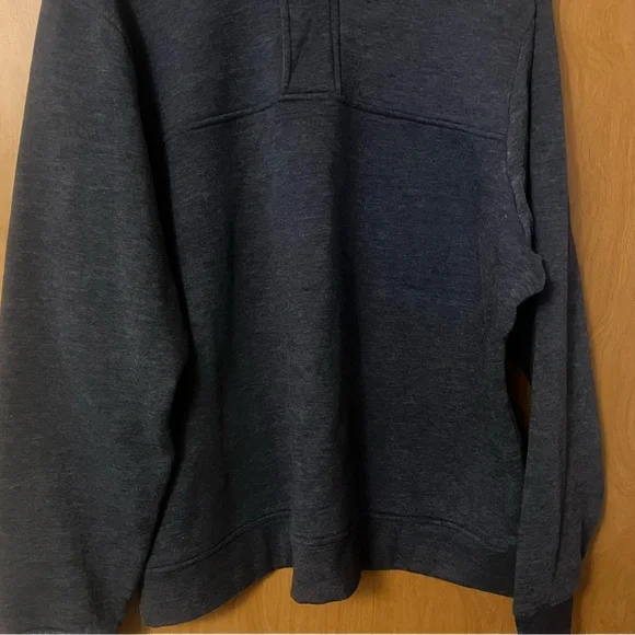 Orvis Men's Blue Quarter Zip Long Sleeve Embroider Pullover Sweatshirt Size XXL - Picture 4 of 14